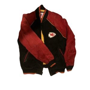 Kansas City Chiefs leather mans jacket